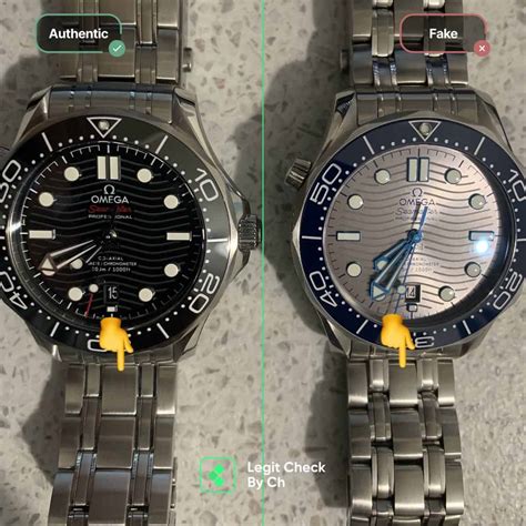 how to spot omega seamaster fake|omega seamaster counterfeit.